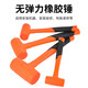 MYTEC non-elastic rubber hammer solid rubber hammer small rubber hammer plastic hammer tool large hard leather hammer installation hammer rubber-coated handle non-elastic hammer 0.5LB
