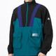 阿迪达斯（adidas）外套男士秋季运动服梭织防风宽松上衣夹克HE9929 HE9930黑色森林绿  M