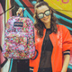 JANSPORT Jesper backpack for women and men's fashionable casual backpack/cut different patterns will be inconsistent T5010UE full season-no side bags and no partitions