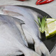 Fuhaijin Bohai silver pomfret 450g 3 pieces flat fish hot pot barbecue ingredients grilled fish seafood fish New Year gift