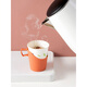 Disposable paper cup holder cup holder household cup holder set thickened plastic anti-scalding hand insulation creative paper cup holder tea cup holder gray