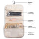 Mangcang Large Capacity Cosmetic Bag Portable Simple Ins Multi-Function Waterproof Storage Bag Go-Out Wash Bag Beige Upgraded Model