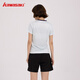Kawasaki Kawasaki Badminton Uniforme for Women Professional Sports V-Neck Sleeves courts + shorts Suit B2813 Matcha Green 3xl