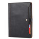 Jinhao (Jinhao) Apple iPad Pro Tablet -Schutz 12.9 Lederkartenflip Cover Hülle Stellplatz Air4 Räste Mini Retro -Kalb Leder Cover Black iPad Pro 11 Zoll 2018