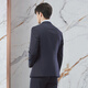 
Seven brand suit men's 25 spring and summer business formal wear easy-to-make flat collar interview suit jacket 126JC70760 Navy 48 B
