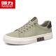 
Warrior shoes men's one foot men's casual shoes soft sole breathable shoes H413T green 42