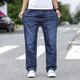 WEIQIAN (WEIQIAN) jeans men's summer thin pants men's loose straight large size men's pants new casual trousers trend 7011 dark blue +070 light blue 32