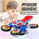 Doudou said children's electric rotating deformation motorcycle toy boy stunt car 2-3-4 years old 6 puzzle early education baby 0-1 deformation motorcycle deluxe version 6 rechargeable batteries + charger