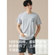 Modal pajamas men's thin summer shorts shorts pure cotton breathable summer outfit soft home clothing 16759 L