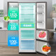 Xinfei (Frestec) 310-liter French multi-door automatic odor-purifying air-cooled frost-free first-class inverter household refrigerator national subsidy 20% BCD-310WK7CT