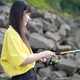 DAIWA 23 new product one-shot GL-X gorgeous, wide-use rod far-stop rod fishing rod, raised mouth mandarin fishing bass wild fishing 2.03m quartz white-682MLXB (medium soft tune)