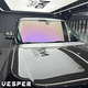 Wispa Ask the World M579 Ideal L689 Imperial Purple Tesla Nio Xiaopeng Car Black High Privacy Film Full Car Sunscreen Front Windshield Colorful Sun Film Emperor Purple National Package Installation SUV Applicable Full Car Set