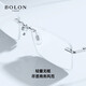 BOLON Tyrannosaurus Glasses Optical Glasses Frame Titanium Frame Men's Business Frameless Myopia Glasses BT1591 B60-Gold Single Frame