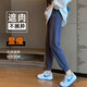婧麒（JOYNCLEON）孕妇裤春秋小个子外穿运动休闲打底裤子 黑色 XL jyk14772