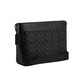 
COACHDistrict Crossbody Bag Men's Crossbody Bag Briefcase Gray logo CV761-QBMI5