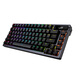 Rog Night Magic Game Machinery Keyboard 75% Configuration Wired Wired Wired Wired Wirelese Bluetooth à trois modes Swap Structure de joint personnalisée Structure OLED Rog Night Magic Snow Martial White Scroll Dark Night Black