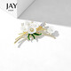 Jay's new flower brooch, women's suit corsage accessory, birthday gift for mother-in-law, elders