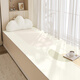 CLCEY2025 Baie de fenêtre de fenêtre de baie vitrée Repliement Repliement pour chambre à coucher lavable Baieur de fenêtre Baie de fenêtre Repliement Été 2025 Vent de luxe léger et soleil chaud-15930 120 [Poste confortable et confortable] 120cm * 200cm