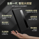 Qiali [Large Window | Napa Cowhide] Suitable for Honor Magic v2 Mobile Case Magicv2 Protective Case Folding Screen Flip Leather Magnetic Sucking VS2 Leather Case Honor Magic v2 Smart Second Generation Black [Napa Cowhide]
