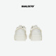 Kaalixto Star Shoes Original National Trend Design Niche Trend New Light-changing White Coconut Sports Canvas Shoes Men and Women White 35