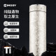 艾曼格（IMOGY）节日礼物纯钛保温杯男士高端商务泡茶杯车载大容量高颜值焖茶水杯