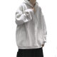Recomendaciones populares: Chaqueta bordada casual de estilo neutral para hombres 416B-1-WY679- Lake Blue M