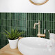 Dark green red gray blue long strip wall stickers imitate marble self-adhesive crystal dripping glue imitation handmade brick wall customization dripping material 30*30CM11 pieces 1 square MT1391