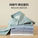 BlackMonday Pure Cotton Oxford Langarmes Hemd Herren Baumwolle Anti-Falten-freie Feste Farbe Herrengeschäft Casual Shirt