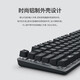 罗技（Logitech） K835机械键盘 有线游戏键盘 办公84键TTC轴 商务家用电竞键盘短款小尺寸台式机笔记本吃鸡键盘 K835 黑色  红轴+桌垫+加速卡