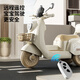 Bebel children's electric bike motorcycle 1-3 year old baby 6-8-12 year old child three-wheel remote control toy car can be seated. Maidimi [Dual drive + Bluetooth + remote control] Gift for the first year of the boy and girl's children's day for children's day