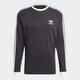 adidas [Jinlang Sports] Clover Men's Retro Outfit Slim Long Sleeve Round Neck T-shirt IA4877 IA4877 Color M