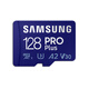 Samsung (SAMSUNG) high-speed memory card TF card A2 180M supports 4K DJI drone memory card V30 U3 pocket3/action4 action camera dedicated SD card Blue card 128G+3.0 card reader