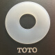 Toto Original Toilettengummi -Ringring Ring Ring Dichtung Wasserabgabe 854 864 886 988 894 Abdeckung mit Dichtring
