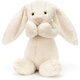 JellyCatbashful Cream Bunny Stuffed Animals - Riesige 20 -Zoll -Kaninchen und Kaninchen Plüschspielzeug Klassiker Medium - 12 Zoll