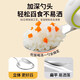 Licheers complementary food spoon baby spoon infant training learning spoon 316 stainless steel elbow independent feeding children's fork spoon