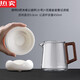 Filtre de thé de thé à thé importé allemand Filtre de thé en porcelaine blanc filtre à thé filtre à thé céramique basse tasse de thé à thé intégré Thé 13547 trou mouton gras jade en porcelaine roche