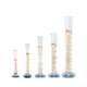 
Gold-fixed measuring cylinder Thickened glass measuring cylinder with scale laboratory measuring cup high borosilicate large capacity 1000mL KZS-701