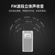 熊猫（PANDA）6200小收音机迷你小型袖珍老人专用便携式立体声FM调频广播半导体老年人充电插卡听戏随身听播放器 银色+8G内存卡+充电头