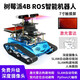 CreateBlock ros机器人raspberry 树莓派ros智能slam小车机器opencv B套餐：A1激光雷达加摄像头 不含主板