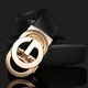 COW belt men's automatic buckle genuine first-layer cowhide belt casual jeans business belt C-858 gold