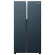 Midea Refrigerador doméstico de doble puerta Midea conversión de frecuencia de primer nivel de gran capacidad inteligente refrigerado por aire sin escarcha BCD-605WKGPZM contrapunto BCD-603WKGPZM(E) espacio profundo azul estrellado