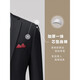 ROMON suit suit for men, three-piece suit, men's suit jacket, formal work wear, professional wear, wedding groom, best man's small dress, sapphire blue double button suit + trousers XL