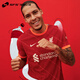 Nike (Nike) SFS 21-22 Liverpool Home Jersey Player Edition Salah Van Dijk Traje de fútbol DB2533-688 Light Cricket Jersey S
