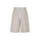 
LESS [Xun Series] Spring and Summer Casual Simple Straight Shorts Linen Silk Medium Pants Women 2O4E14110 125 Original Color L