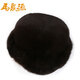 Ma Juyuan's new mink fur women's hat, men's hat, middle-aged and elderly hat, warm ear protection hat for the elderly, free hat for the elderly, Ahai L boutique women's hat brown 56cm