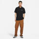 耐克（NIKE）男子短袖翻领T恤FN3895-010  黑色 XL 