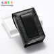 
Folding glasses box pure cowhide wearable belt Folding reading glasses glasses box head layer cowhide genuine leather feel anti-pressure black