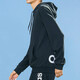 
Adidas Sweatshirt Men's 2024 Spring and Autumn NEO Sportswear Knitted Hooded Top Pullover H14225 H14220 Black Lining Lone S