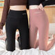 CEOK Developer velvet warm pants for women underwear tight wool pants with thread pants without marks plus velvet autumn and winter base jumpsuit for women High waist Developer velvet [Grey 1-plate M Recommended 80-100Jin [Jin equals 0.5 kg]