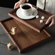 Millennium Lovewood black walnut household tray rectangular snack snack fruit dried fruit tray tea tray TP0246